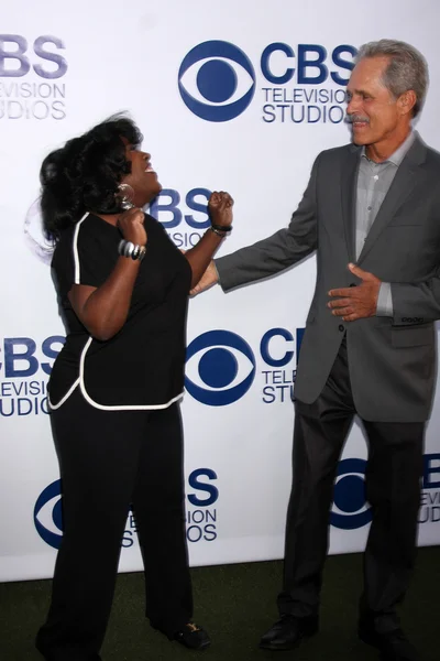 Sheryl Underwood, Gregory Harrison — Stock fotografie