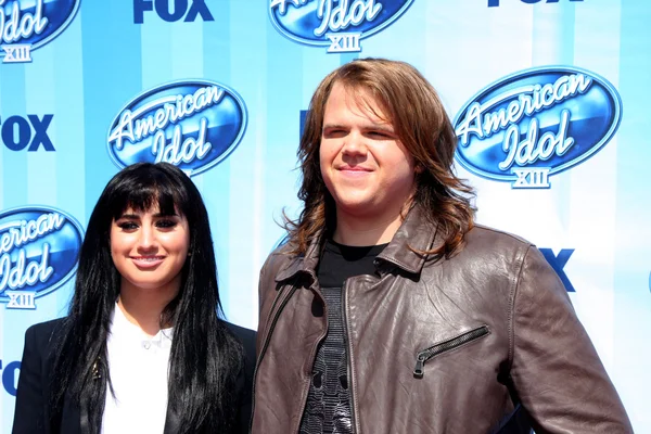 Jena Irene, Caleb Johnson — Stockfoto