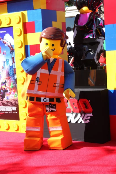 Atmosfera alla premiere di "Lego Movie" — Foto Stock