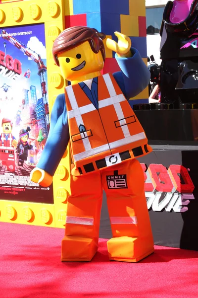 Atmosfera alla premiere di "Lego Movie" — Foto Stock