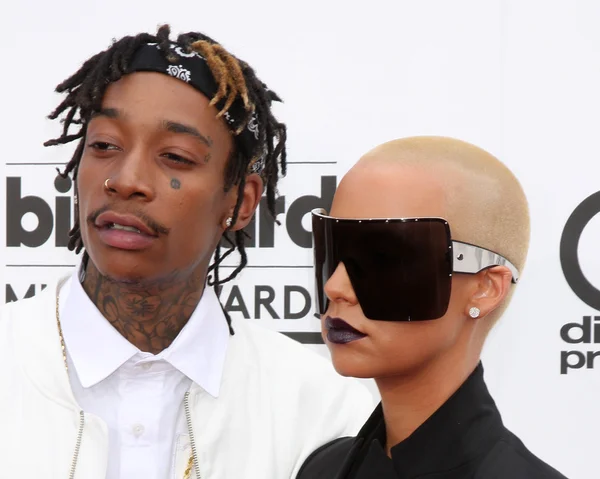 Wiz Khalifa, Amber Rose — Foto de Stock