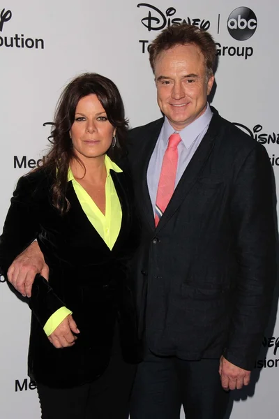 Marcia Gay Harden, Bradley Whitford — Stock Photo, Image