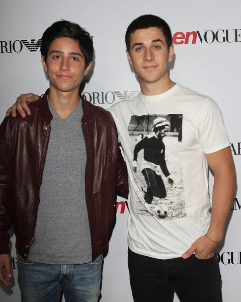 Lorenzo Henrie, David Henrie — Stock Photo, Image