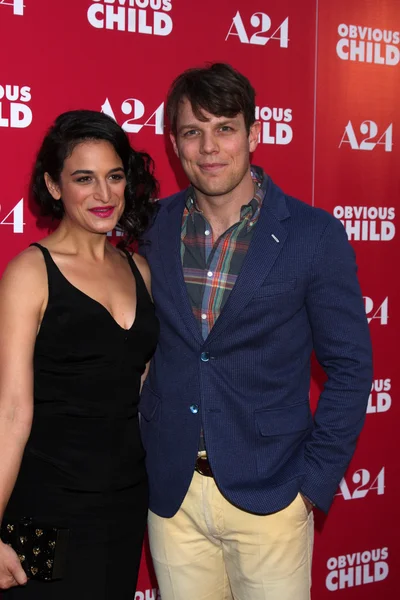 Jenny Slate, Jake Lacy — Stock Photo, Image