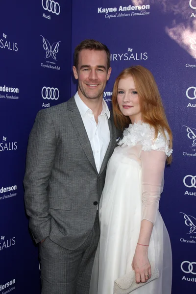 James Vanderbeek, Kimberly Brook — Zdjęcie stockowe