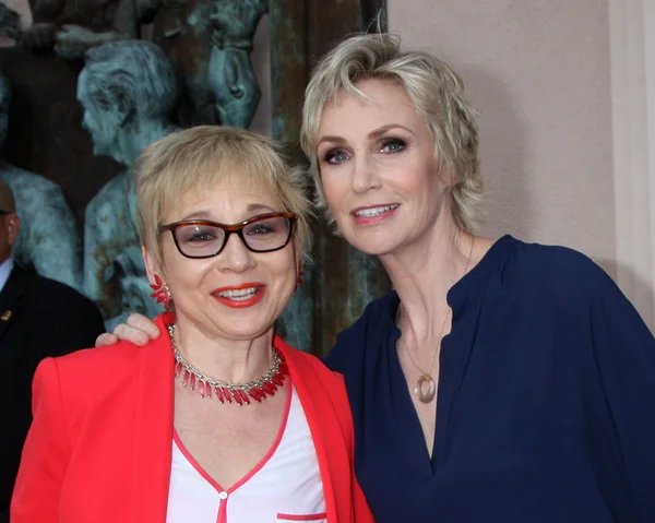 Cathy Kalmenson, Jane Lynch — Fotografia de Stock