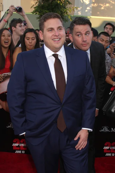 Jonah Hill, Channing Tatum — Stock Photo, Image