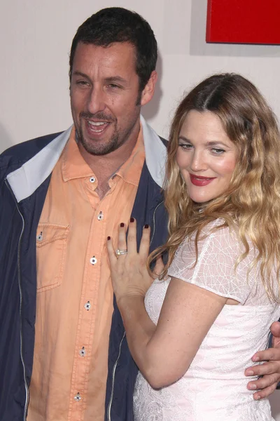 Adam Sandler, Drew Barrymore — Zdjęcie stockowe