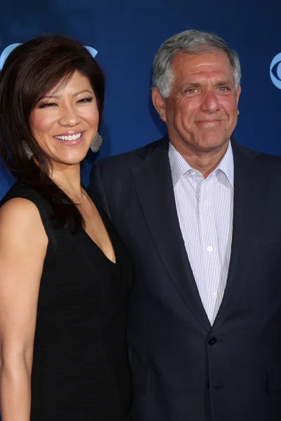 Julie Chen, Les Moonves — Fotografia de Stock