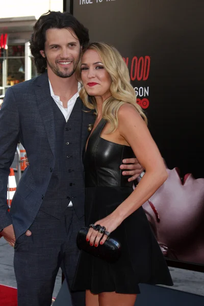 Nathan Parsons, Kristen Alderson — Stock Photo, Image