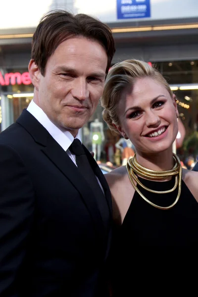 Stephen moyer, anna paquin — Stockfoto