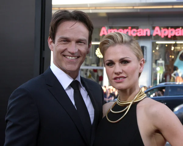 Stephen moyer, anna paquin — Fotografia de Stock