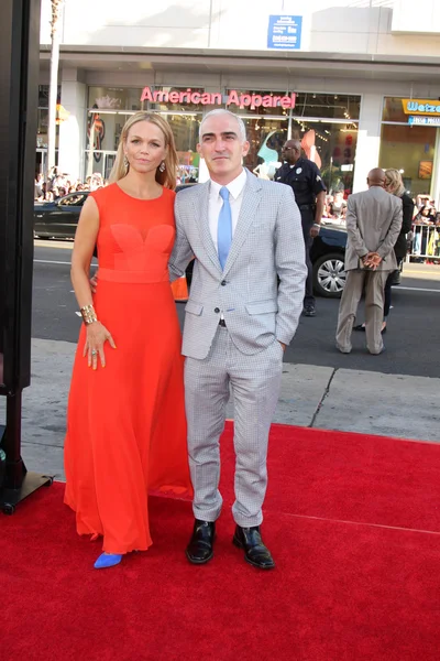 Lauren Bowles, Patrick Fischler — Stockfoto