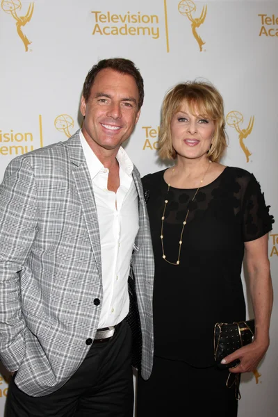 Mark Steines, Christina Ferrare — Stock Photo, Image