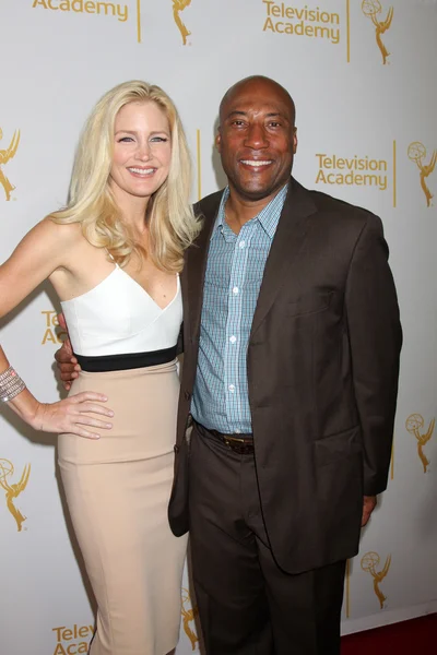 Jennifer Lucas, Byron Allen — Foto Stock