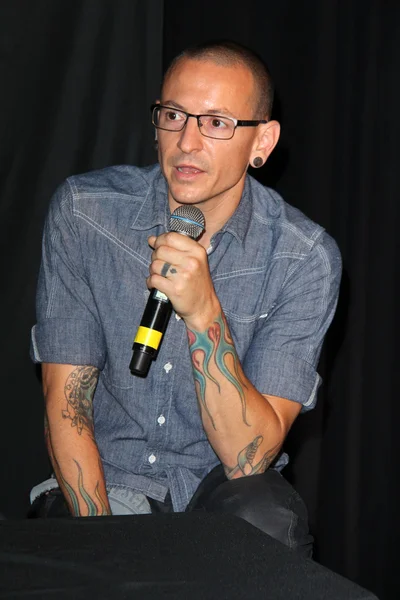 Linkin Park, Chester Bennington — Foto de Stock