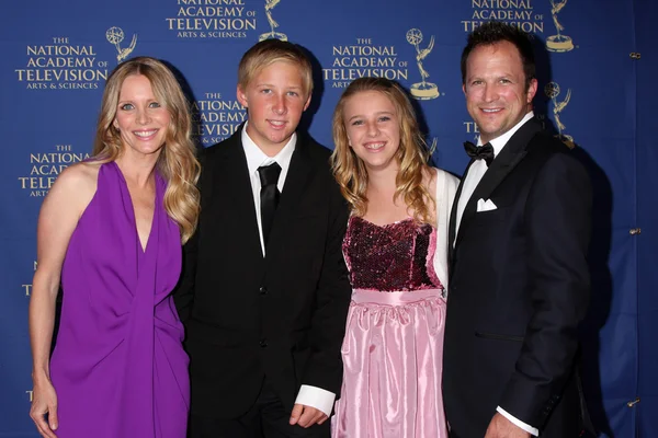 Lauralee bell, Marcin chrześcijańskiej, samantha martin, scott martin — Zdjęcie stockowe