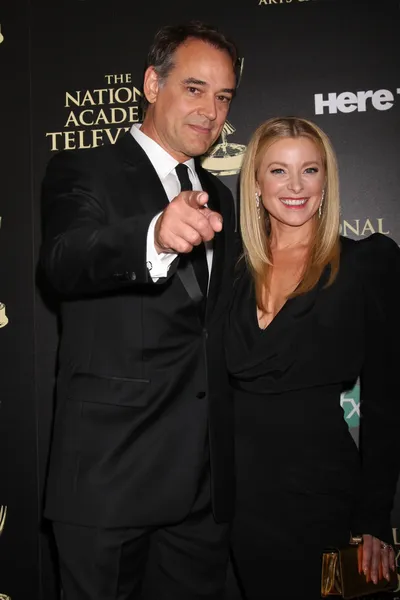 Jon Lindstrom, Cady McClain — Stock Photo, Image