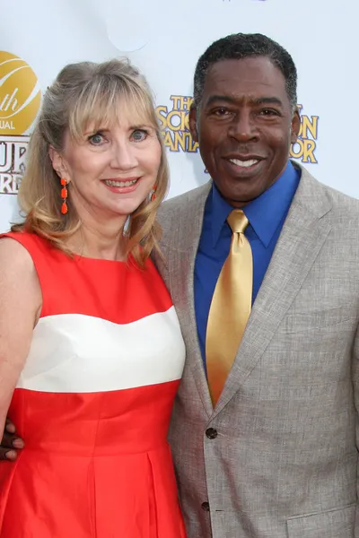 Linda Hudson, Ernie Hudson — Zdjęcie stockowe