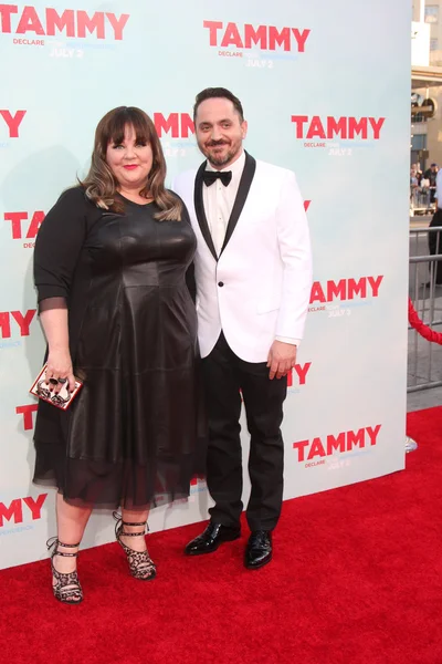 Melissa Mccarthy, Ben Falcone — Stok fotoğraf