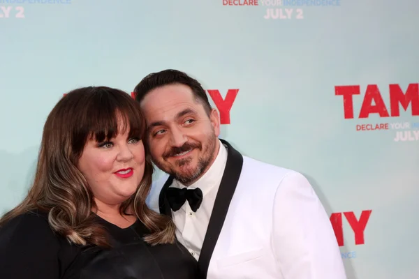 Melissa Mccarthy, Ben Falcone — Foto Stock