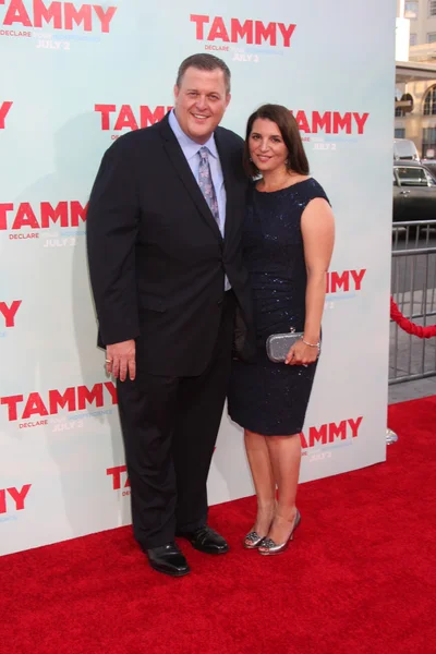 Billy Gardell, Patty Gardell — Fotografia de Stock