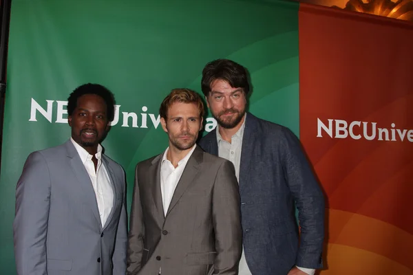 Harold Perrineau, Matt Ryan, Charles Halford — Zdjęcie stockowe