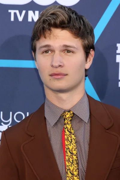 Ansel Elgort — Zdjęcie stockowe