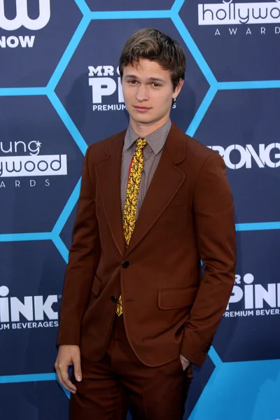 Ansel Elgort — Stock Photo, Image