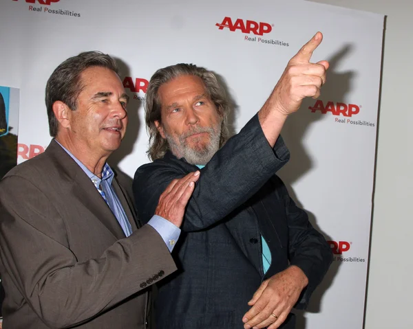 Beau Bridges, Jeff Bridges — Stock Photo, Image