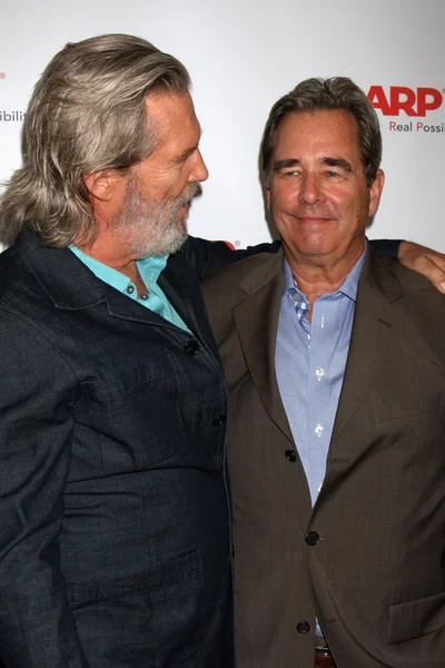 Beau Bridges, Jeff Bridges — Fotografia de Stock