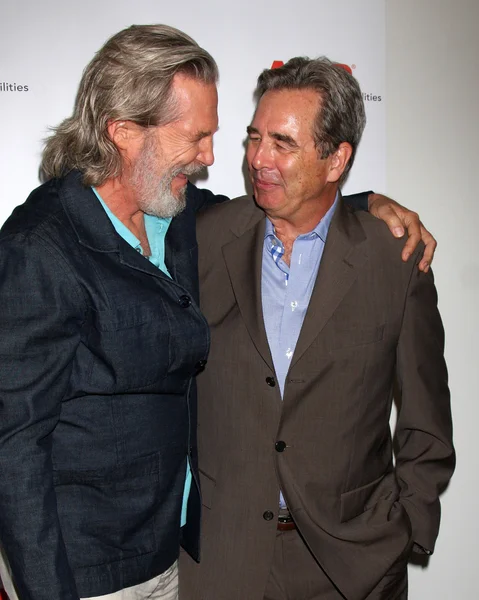 Beau Bridges, Jeff Bridges — Stock Photo, Image