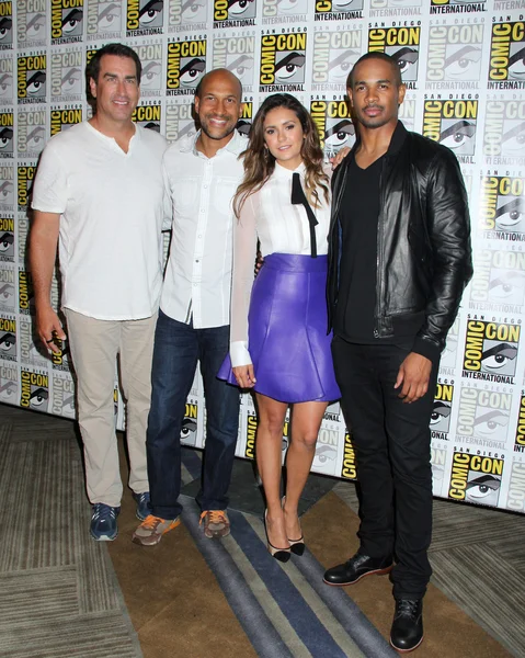 Rob riggle, clé de keegan-michael, daman wayans jr, nina dobrev — Photo