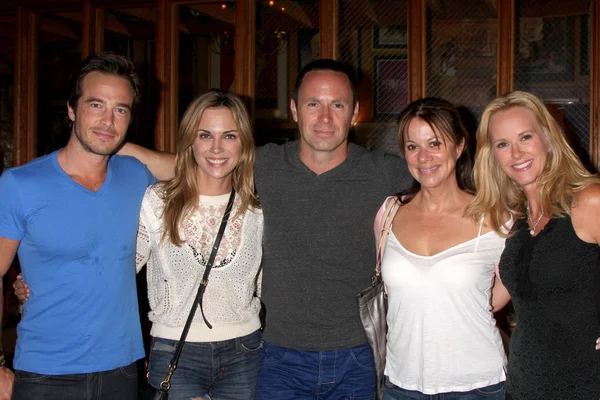Ryan Carnes, Kelly Sullivan, William devry, Nancy Lee Grahn, Rebecca Staab