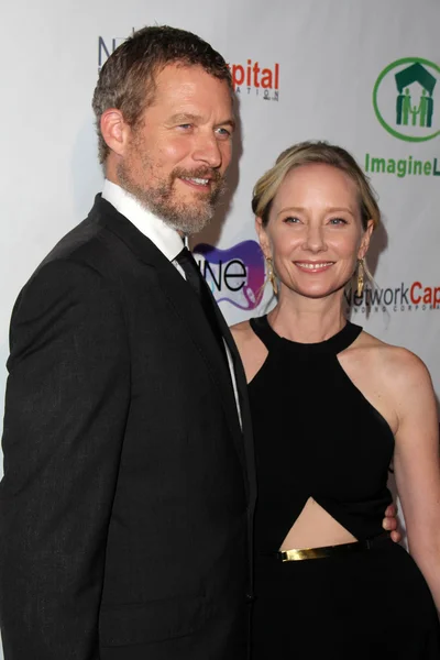 James tupper, anne heche — Zdjęcie stockowe