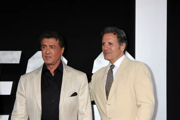 Sylvester Stallone, Frank Stallone — Zdjęcie stockowe