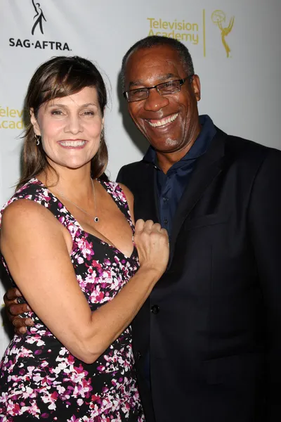 Nora Chavooshian, Joe Morton — Stock Photo, Image