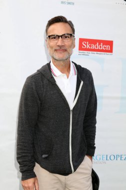 LOS ANGELES - 4 Ekim 2021 'de George Lopez Vakfı' nda Jonathan Antin Lakeside Golf Sahası 'nda 14.