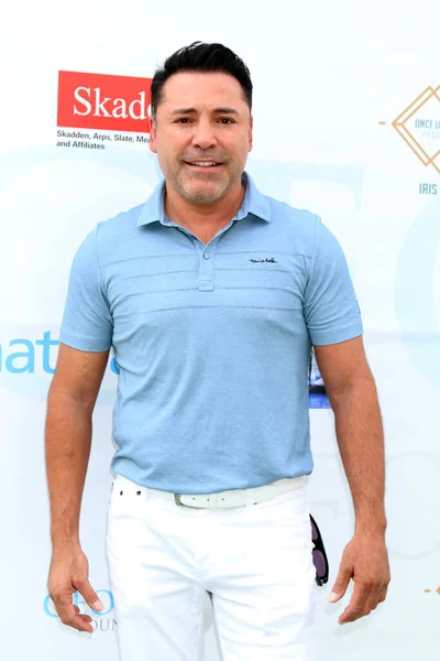 Los Angeles Ottobre Oscar Hoya Alla Fondazione George Lopez Xiv — Foto Stock