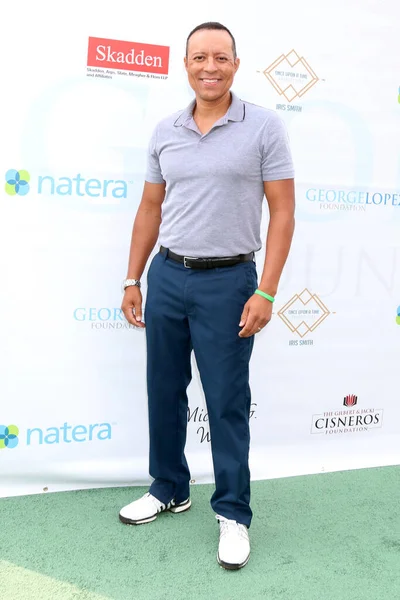 Los Angeles Oct Yancy Arias Vid George Lopez Foundation Celebrity — Stockfoto