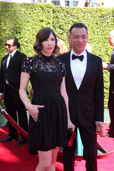 Carrie brownstein, fred armisen — Stockfoto