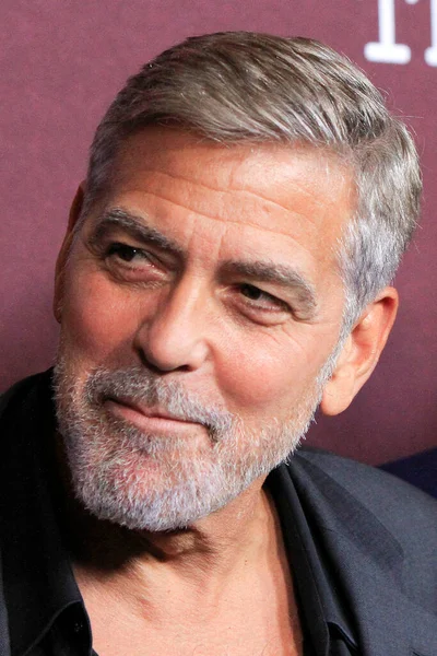 Los Angeles George Clooney Tender Bar Prömiyeri Nde Ekim 2021 — Stok fotoğraf