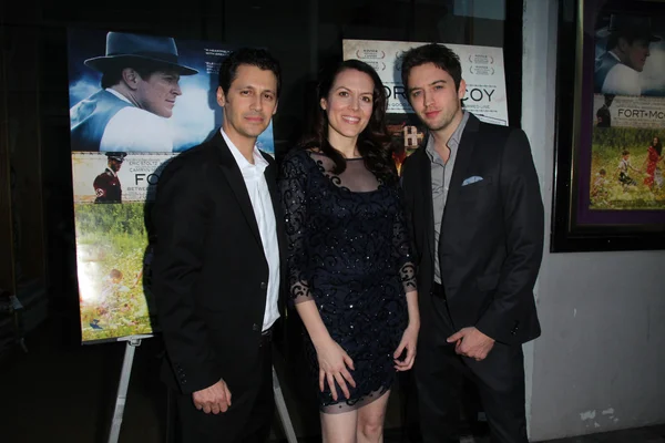 Andy Hirsch, Kate Connor, Johnny Pacar — Stockfoto