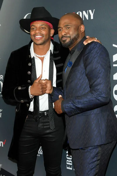 Los Angeles Oktober 2021 Jimmie Allen Wayne Brady Bei Ebony — Stockfoto