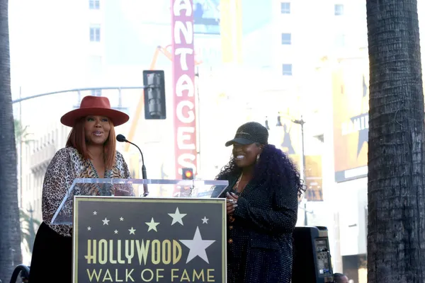 Kasım 2021 Los Angeles Missy Elliott Star Töreni Nde Mona — Stok fotoğraf