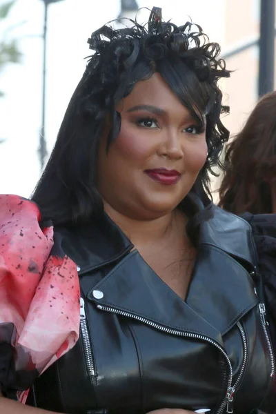 Los Angeles Nov Lizzo Alla Missy Elliott Star Ceremony Sulla — Foto Stock