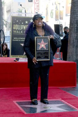 LOS ANGELES - 8 Kasım 2021 'de Missy Elliott Hollywood Bulvarı' ndaki Missy Elliott Yıldız Töreni 'nde.