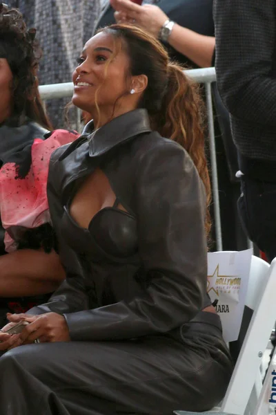 Los Angeles Nov Ciara Alla Missy Elliott Star Ceremony Sulla — Foto Stock