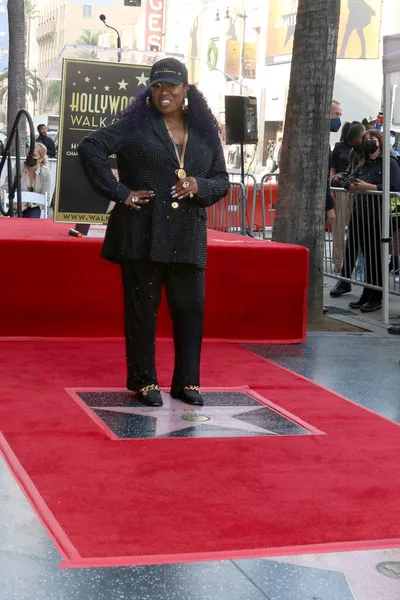 Los Angeles Nov Missy Elliott Vid Missy Elliott Star Ceremony — Stockfoto