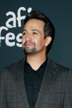 LOS ANGELES - 10 Kasım 2021 'de Lin-Manuel Miranda 2021 AFI Fest' te TCL Çin Tiyatrosu IMAX 'ta 
